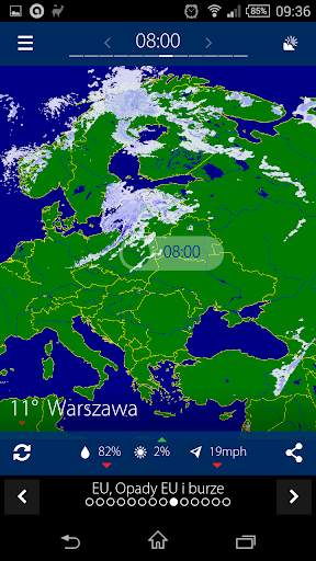 Sat24, pogoda satelitarnej screenshot 5