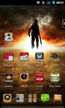 NEXT LAUNCHER THEME SOLDIER screenshot 1