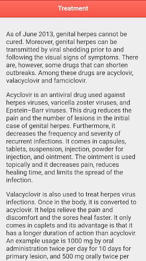 Genital Herpes screenshot 5