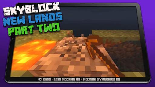 Mod Skyblock New Lands 2 screenshot 2