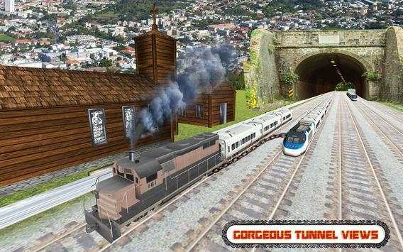 Crazy Subway Drive Chained Trains Racing Free Game screenshot 4