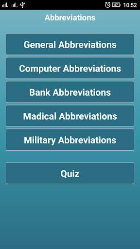 Abbreviations : Full Forms of Everything screenshot 2
