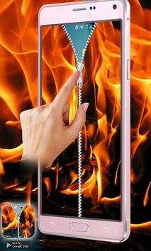 Fire Screen Zipper Lock Free screenshot 2