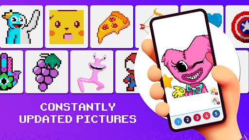 Pixel by Number - Pixel Art screenshot 6
