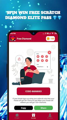 Freeze Diamond: And Elite Pass screenshot 3