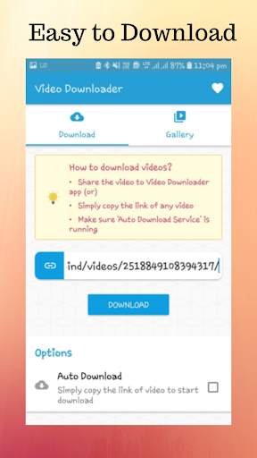 All in One Video Downloader App screenshot 2