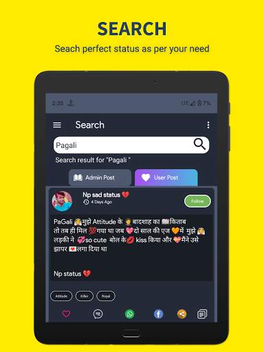 Attitude 2021 Latest Status and DP screenshot 12