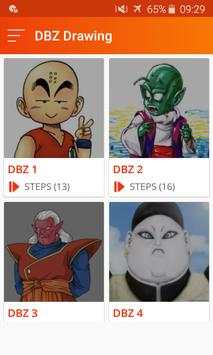 How to draw Dragon Ball Z Characters (DBZ Games) screenshot 2