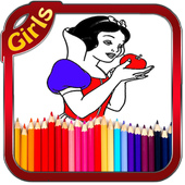 Princess Coloring Book icon