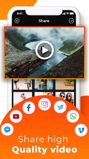 Pic video maker: add music & photos screenshot 3