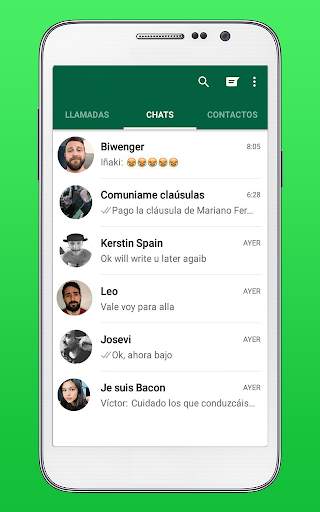 Free Messenger Wahts Stickers New screenshot 1