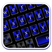 Classic Black Blue Keyboard 10001004