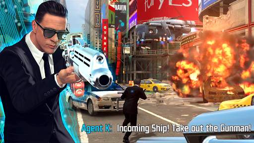 MIB: Galaxy Defenders Free 3D  screenshot 1