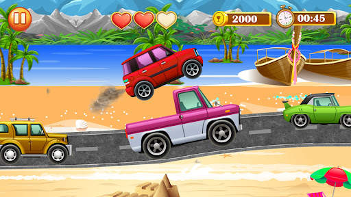 Up Hill Drive & Car Climb Race screenshot 2