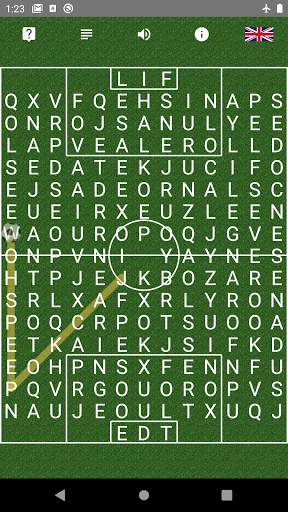 Words search: Verbal Football screenshot 3