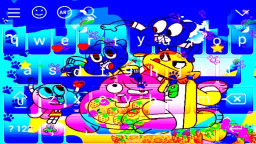 Gumball keyboard screenshot 3