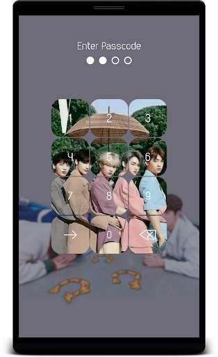 TXT Lock Screen 5 تصوير الشاشة