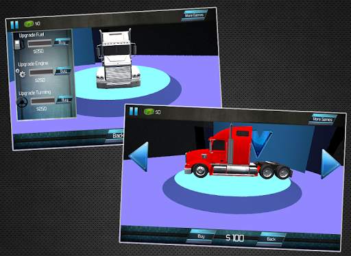 Truck simulator 3D 2014 screenshot 8