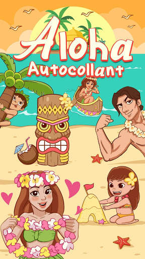 Autocollant d'été Aloha pour Snapchat screenshot 1
