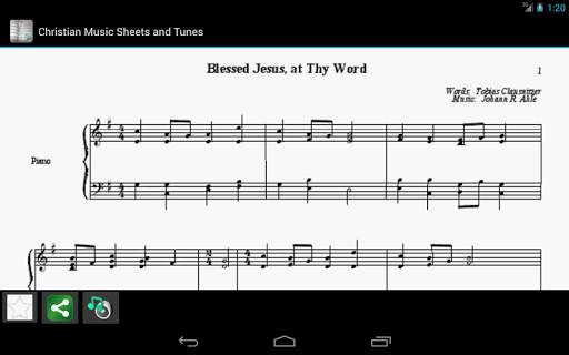 Christian Music Sheets - Tunes screenshot 8