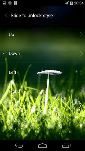Spring live wallpaper lock screenshot 6