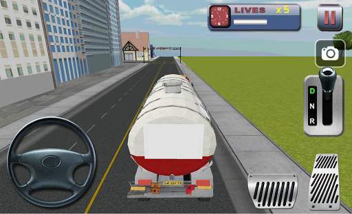 Oil Truck Transporter 3D screenshot 4