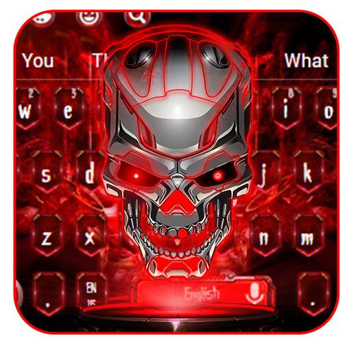 Neon Technology Skull Keyboard 10001002