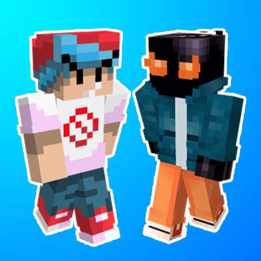 FNF Minecraft Skin PE - Lots Of Skin 1.0