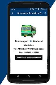 Dharmapuri Bus Info screenshot 8