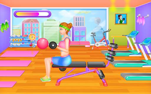Fit Girl - Workout & Dress Up screenshot 1