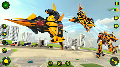 Air Robot Game - Flying Robot screenshot 6