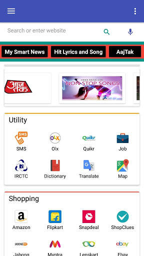 Indian Lite Browser screenshot 5
