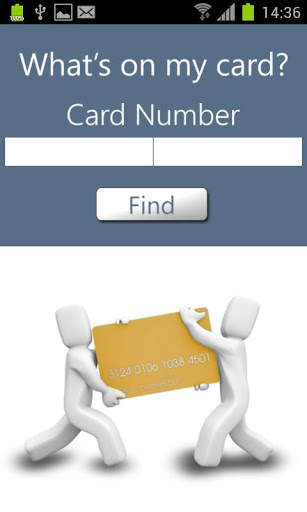 What's on my card? screenshot 1