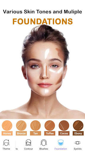 Face Makeup Camera - Beauty Makeover Photo Editor screenshot 4
