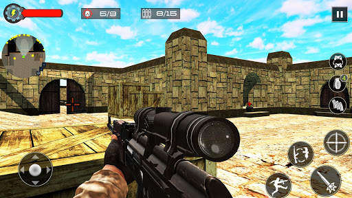 anti-အကြမ်းဖက်မှုတန်ပြန်တပ်ဖွဲ့ - အထူးဂွန် Strike screenshot 2