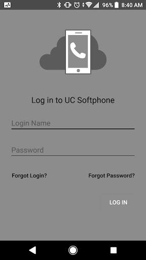 UC Softphone screenshot 2