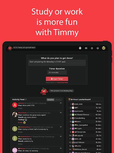 Timmy Timer - the Social Pomodoro Timer screenshot 6