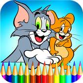 Tom and jerry coloring 2 3