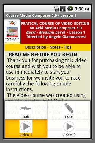 Course Media Composer 5 app 1 screenshot 3