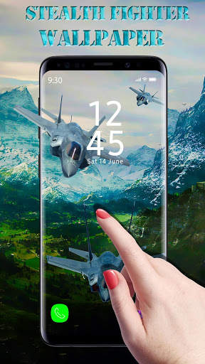Stealth Fighter APUS Live Wallpaper screenshot 4