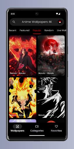 Anime Wallpapers 4K screenshot 1