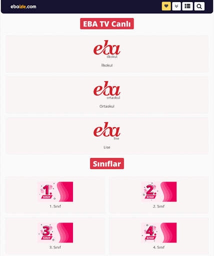 EBA TV canlı izle - Online Eğitim screenshot 12
