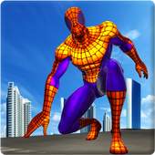 Flying Spider Rope Hero: Crime City Rescue Mission 1.0