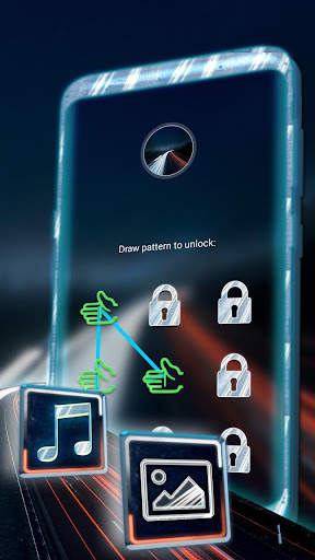 Highway Speed Launcher Theme скриншот 5