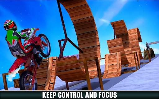 Real Bike Stunt Racing-Simulation Game screenshot 1