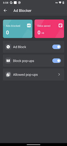 DuckBrowser - Privacy Browser, vpn Browser screenshot 8