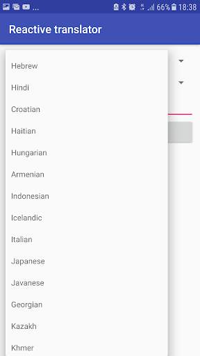 Reactive Translator screenshot 2