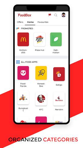 Aplikasi Penghantaran Makanan  screenshot 1