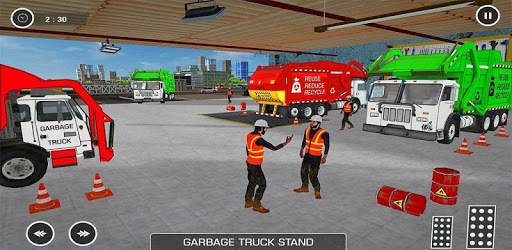 US Garbage Truck Simulation Game screenshot 2