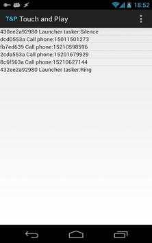Touch & Play -- NFC launcher screenshot 1